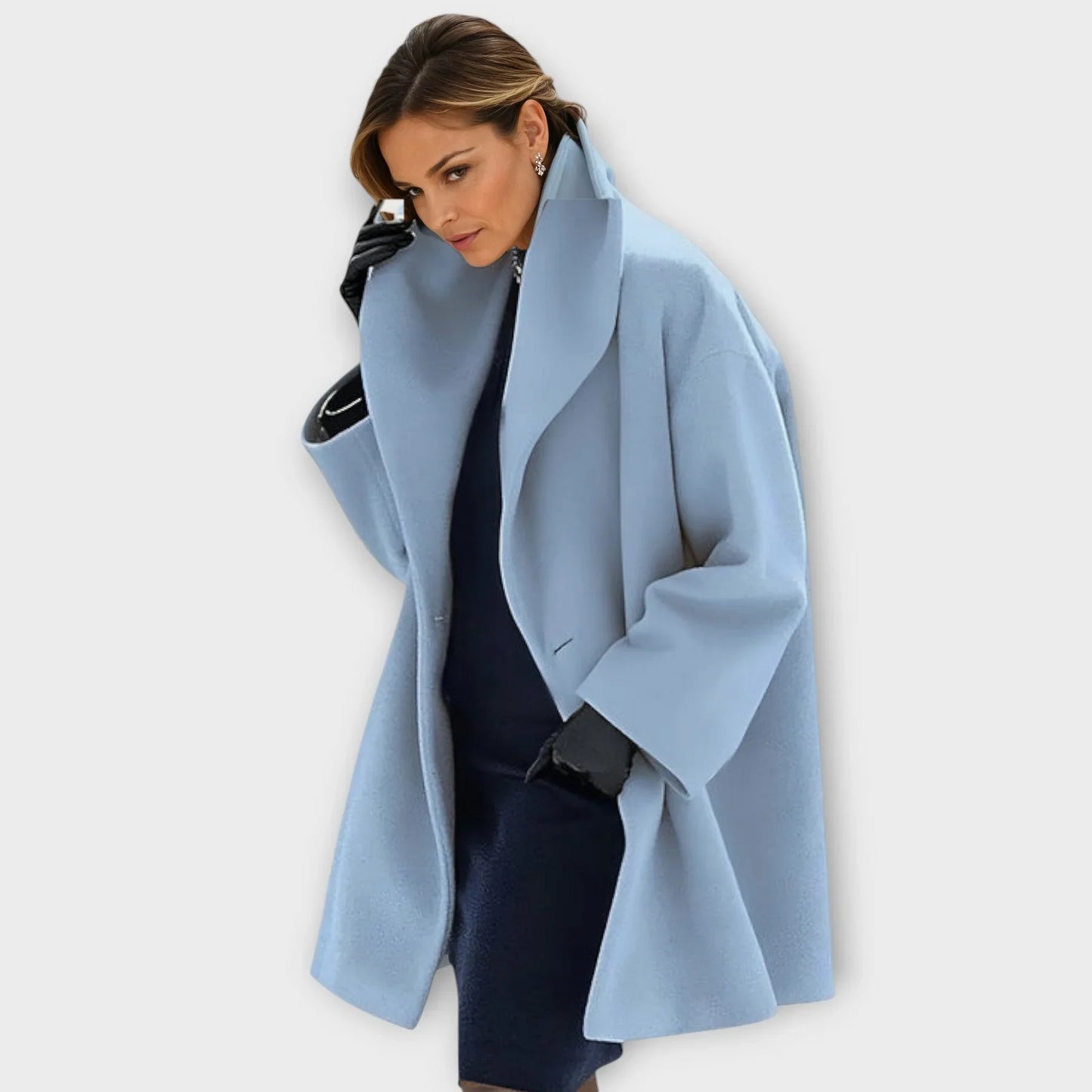 Flora Coat - Wool fabric for lasting warmth